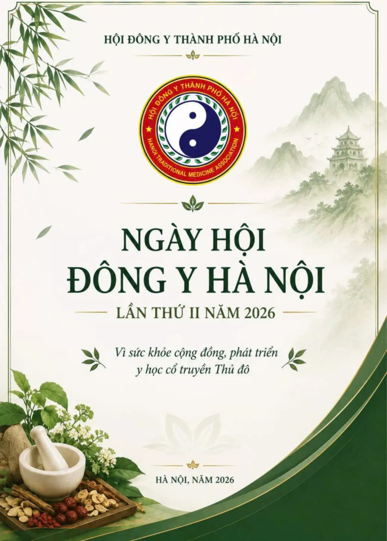 PHÁT ĐỘNG CHƯƠNG TRÌNH NGÀY HỘI ĐÔNG Y HÀ NỘI LẦN THỨ  II NĂM 2026