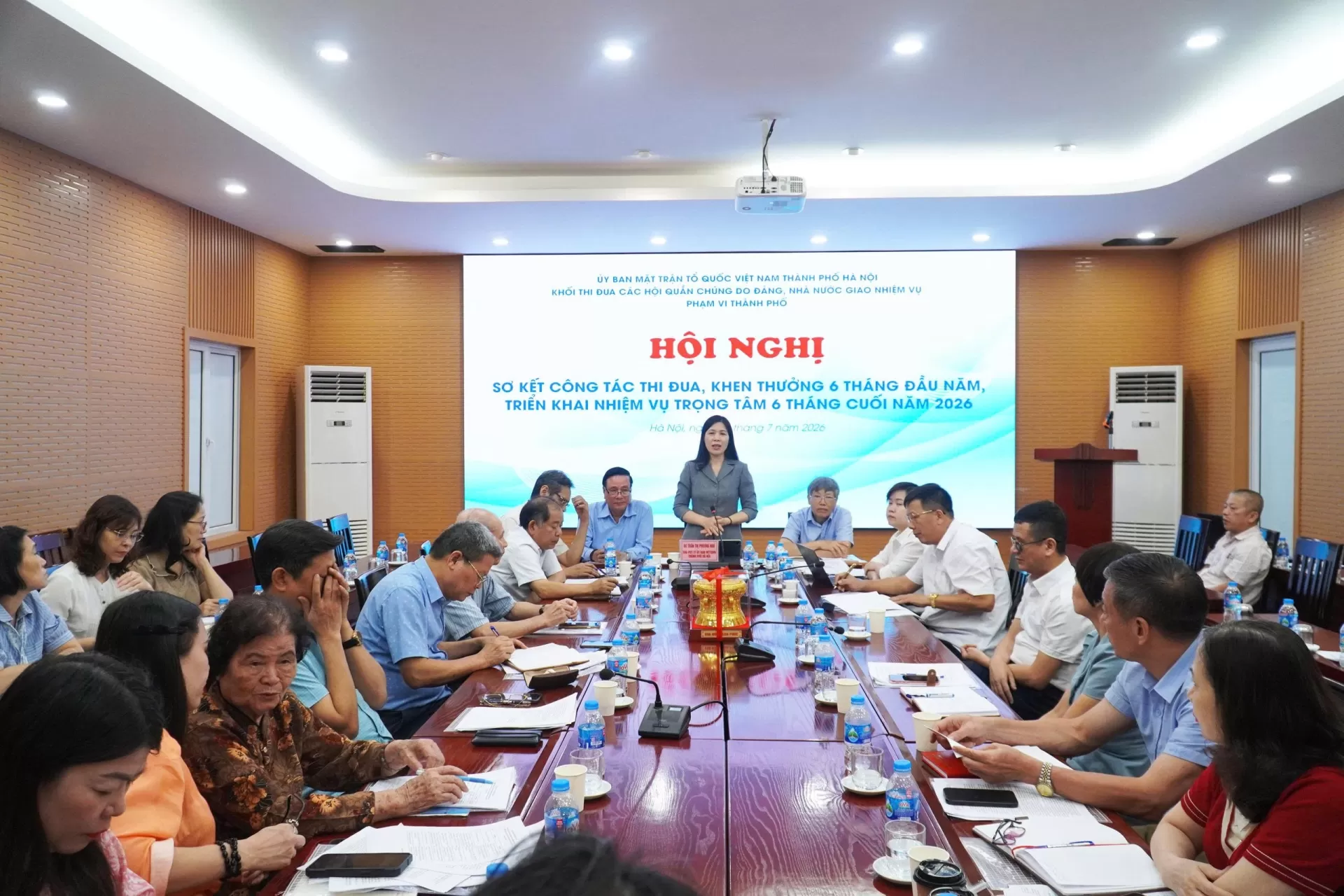 Hội nghị Sơ kết công tác thi đua khen thưởng 6 tháng đầu năm, triển khai nhiệm vụ trọng tâm 6 tháng cuối năm 2026